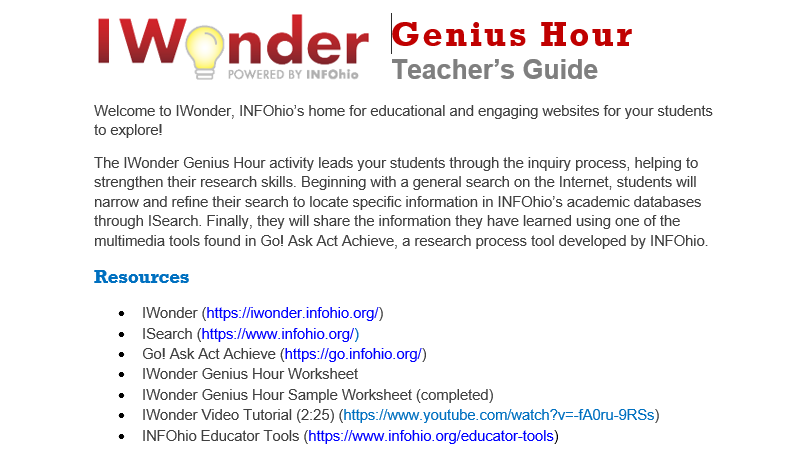 IWonder_Genius_Hour_Teachers_Guide
