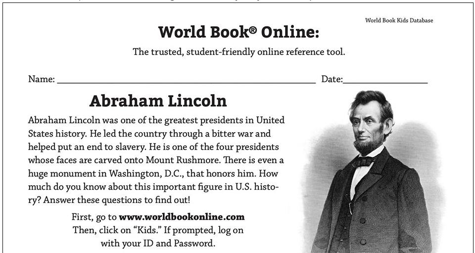 Lincoln_Webquest
