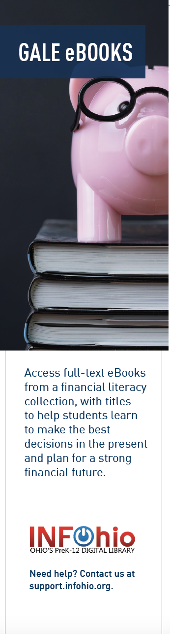 Gale eBooks: Financial Literacy Collection Bookmark 