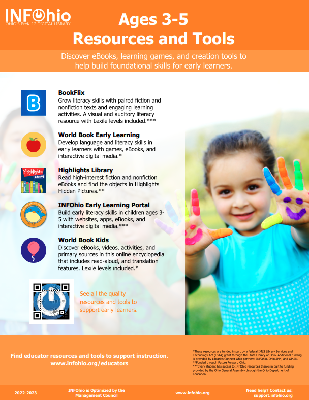 Ages 3-5 Teach & Learn with INFOhio: Digital Resources for a Digital Age