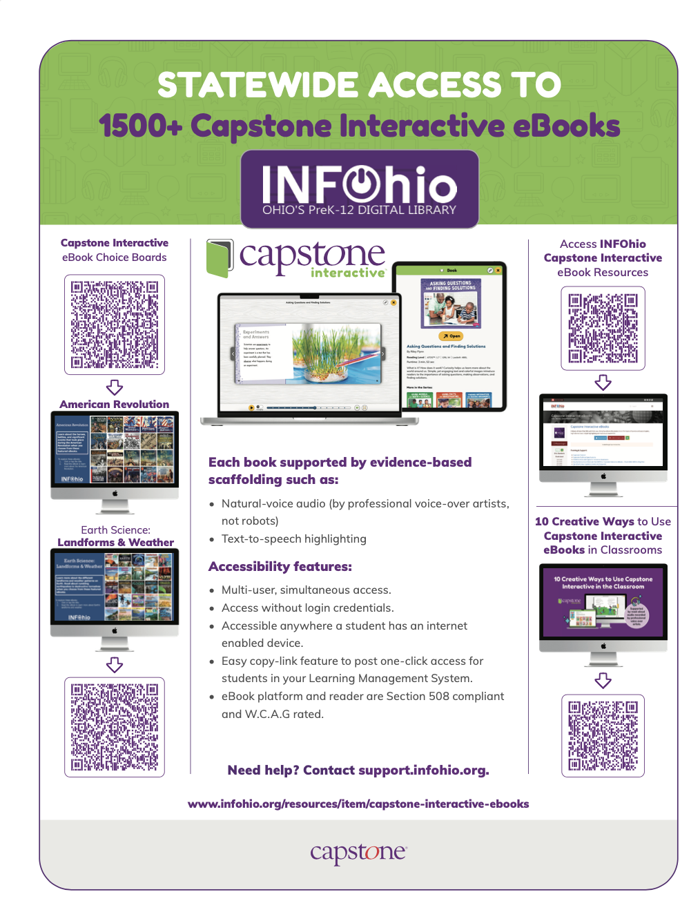 Capstone Interactive eBooks Flyer