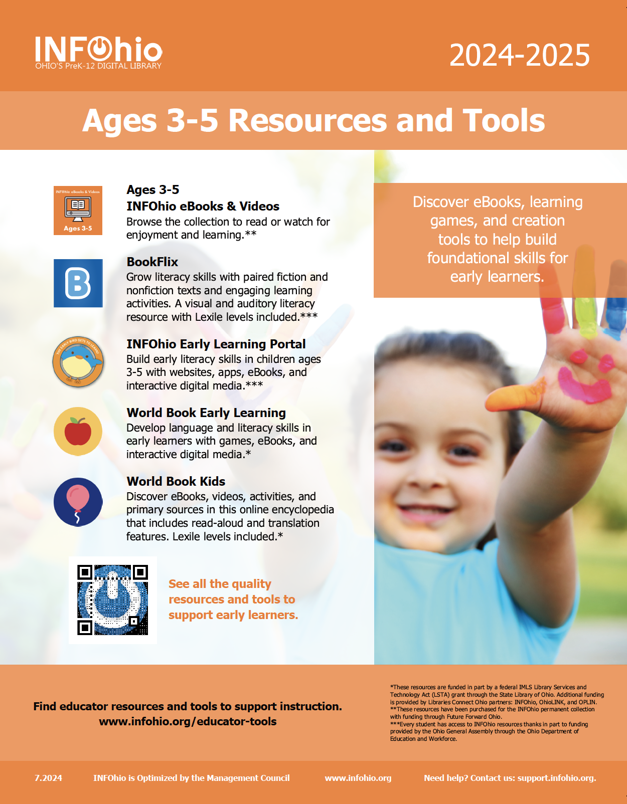 Ages 3-5 Teach & Learn with INFOhio: Digital Resources for a Digital Age
